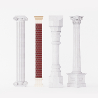 European-style pillar decorative column
