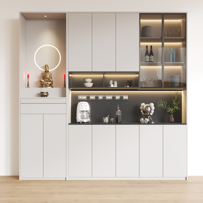 Modern Wine Cabinet Buddha Cabinet