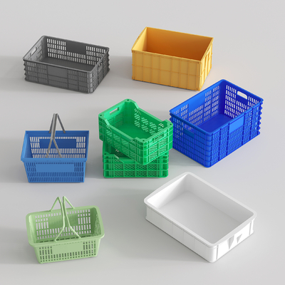 Plastic Basket Vegetable Basket Turnover Basket