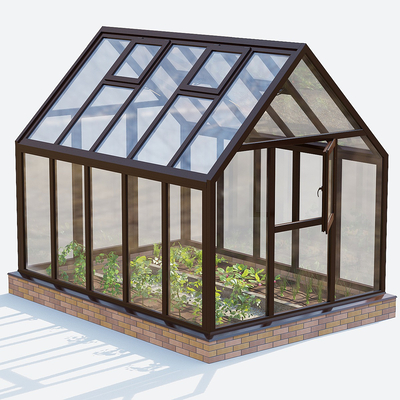 Fruit garden glass shed sunshine room