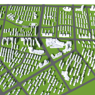 Bird's Eye View Architecture Urban Planning Architecture