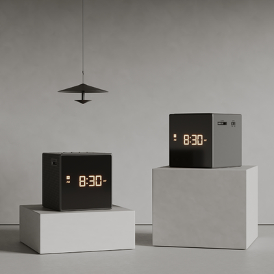 RH modern alarm clock sound clock