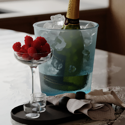 Wine glass wine fruit plate smoothy cup