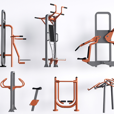 Fitness equipment Outdoor fitness facilities Park interactive facilities