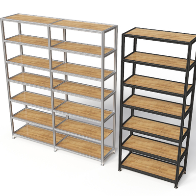 Aluminum shelf logistics shelf