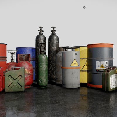 Industrial Supplies Dangerous Chemicals Flammable and Explosive Gasoline Tanks