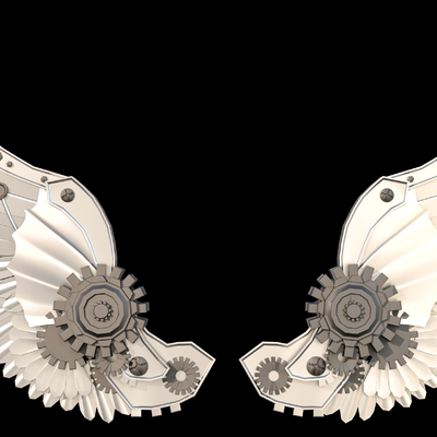 Mechanical Wings Wall Ornaments