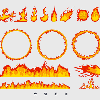 flame flame flame pattern flame circle