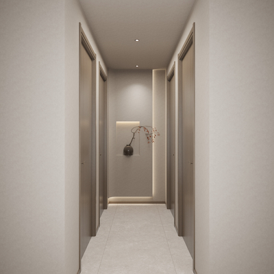 Cream Style Corridor Entrance