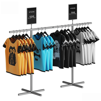 T-Shirt Rack Clothes Rack Shopping Mall Shelf