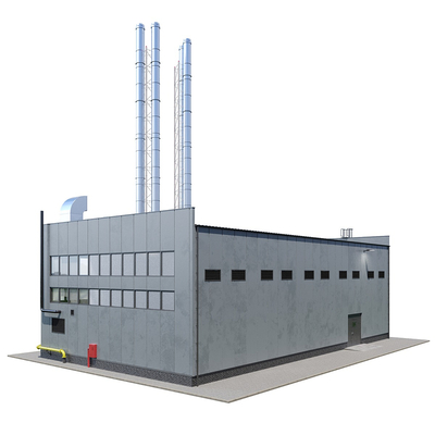 Industrial boiler house plant