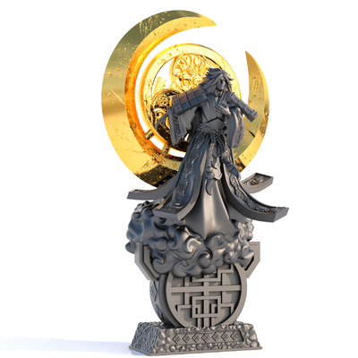 Moon God Hand-made Statue Ornaments