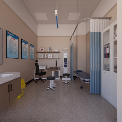 Hospital Clinic Observation Room Diagnosis Room