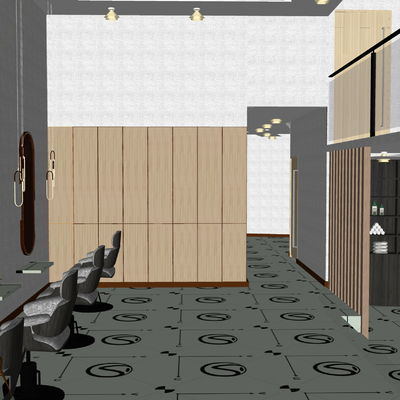 Beauty salon barber shop