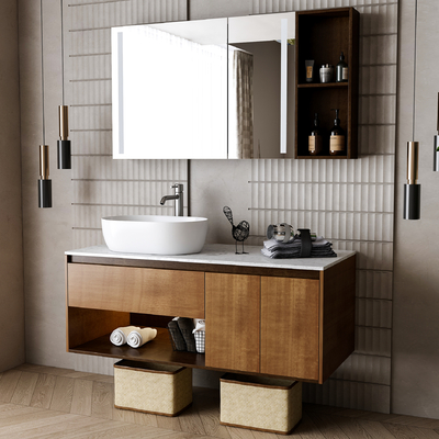 Nordic Bathroom Cabinet