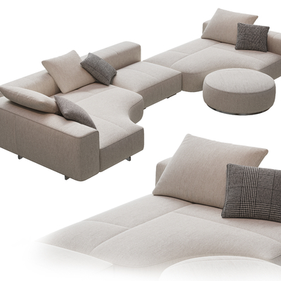 Minotti modern multiplayer sofa