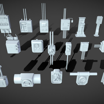 Industrial Industrial Water Meter Electric Meter Pipe Controller