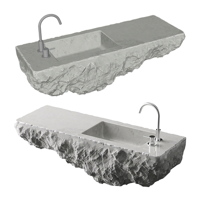 Rock washbasin