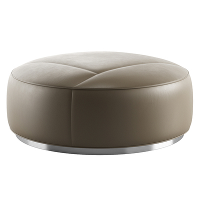 minotti sofa stool leather pedal