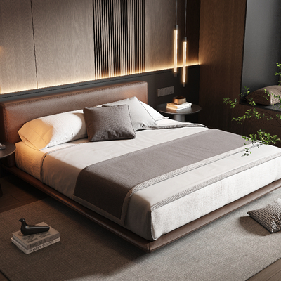 Minotti double bed