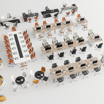 Modern Office Table and Chair Meeting Table and Chair