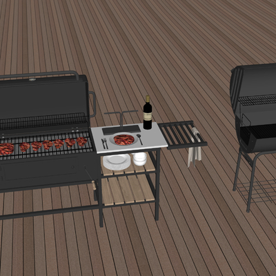 Picnic grills Outdoor BBQ facilities