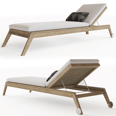 Modern Outdoor Lounger Beach Chair