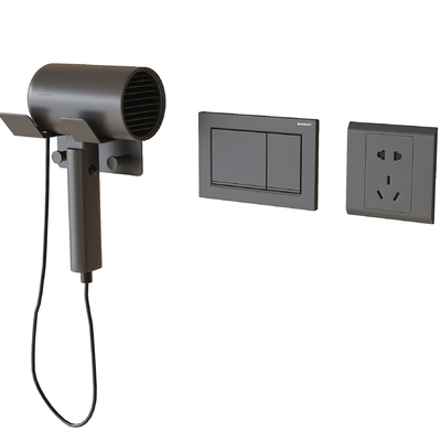 Switch socket hair dryer