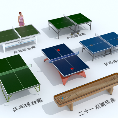 Table tennis table blackjack game table