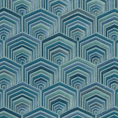 blue geometric wallpaper