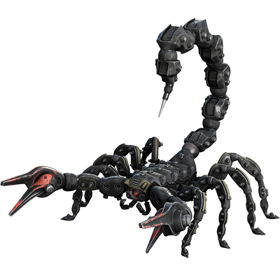 machine scorpion mecha scorpion sci-fi scorpion