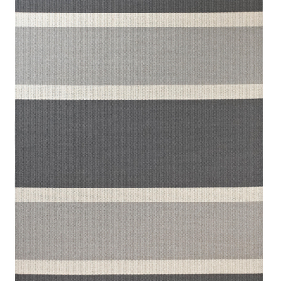 Grey Stripe Contrast Carpet