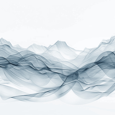 New Chinese Style Mood Abstract Mountains and Mountains Wallpaper