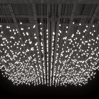 Industrial ceiling star ceiling fiber lamp