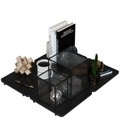 Desktop ornaments book cup