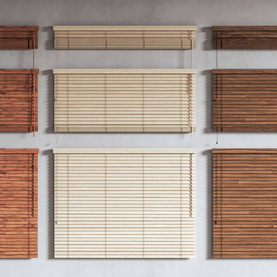 Quiet wood venetian blinds bamboo blinds roller blinds