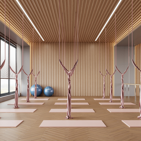 Silent Yoga Studio Gym