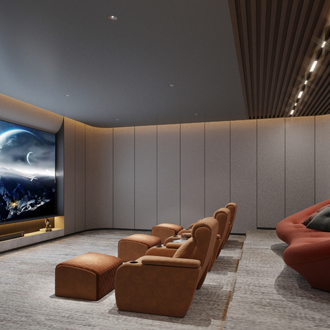 Private Cinema Modern Video Room