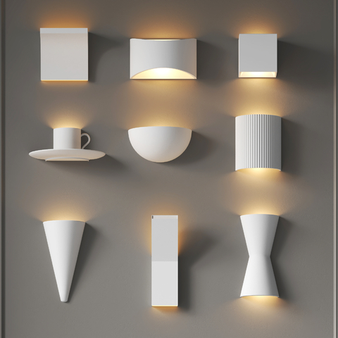 Italian wall lamp Stone Art Lamp