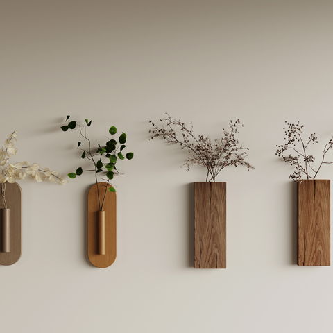 Silent Plant Wall Decoration