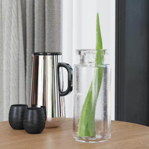 Kettle Cup Glass Jar