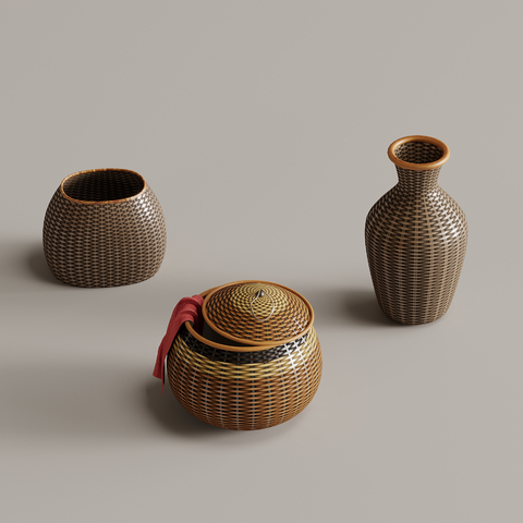 Bamboo basket