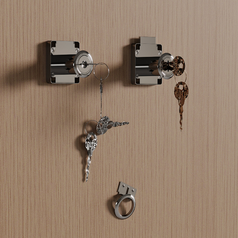 Hardware Accessories Drawer Lock Key