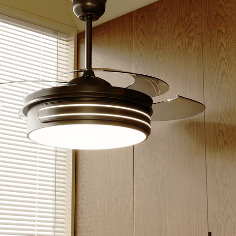 Modern fan light ceiling fan light