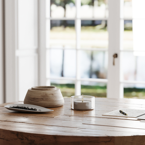 Desktop Ornament Tray Candle Aromatherapy