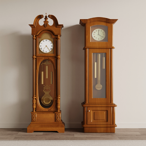 American retro floor clock table clock pendulum clock