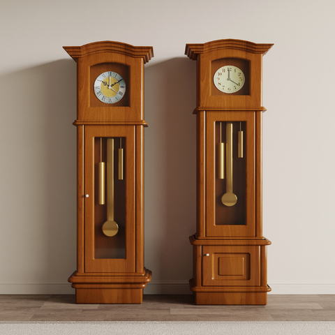 American retro floor clock table clock pendulum clock