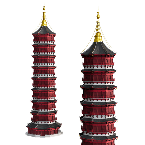 Ancient Chinese Pagoda