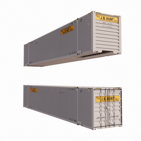 JBHunt57-foot freight container