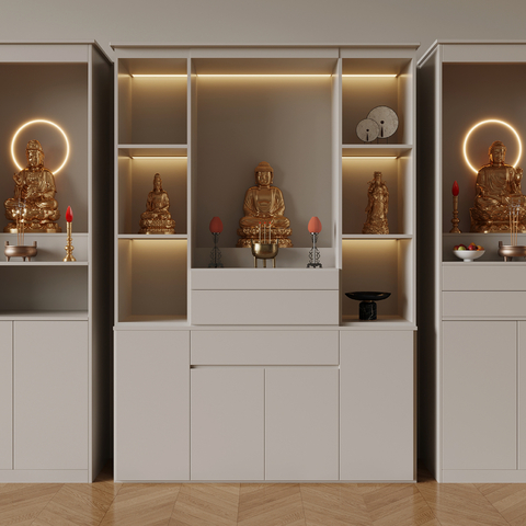 New Chinese Buddhist Cabinet